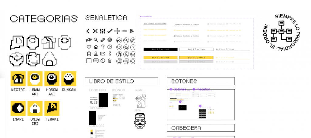 Screen cut de proyecto de Figma